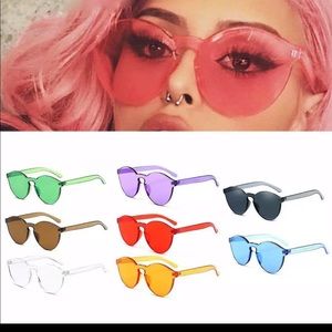 Sunglasses Trendy Colorful Eye Wear Accessories
